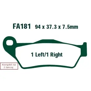 EBC KLOCKI HAM. MOTO.YAMAHA YP 125 MAJESTY (01-06) Zamów teraz