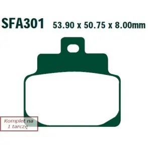 Darmowa dostawa EBC KLOCKI HAM. MOTO. APRILIA HABANA 125/HABANA CUSTOM (00-02)