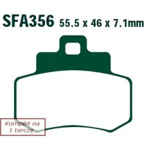 EBC KLOCKI HAM. MOTO. KYMCO GRAND DINK 250 (S400) (01-06) Niska cena