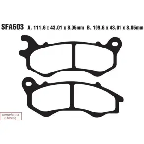 Szybka dostawa EBC KLOCKI HAMULCOWE MOTO