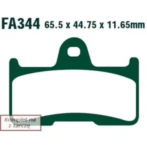 EBC KLOCKI HAMULCOWE MOTO EXPLORER ATLAS 500/4X4 (08-09) Ekspresowa dostawa