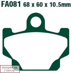 Oferta EBC KLOCKI HAMULCOWE MOTO YAMAHA DT 80 LC (37A) (81-84)