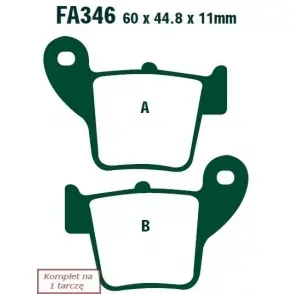 EBC KLOCKI HAMULCOWE MOTO. HONDA CRF 250 (04-07) Zwrot pieniędzy