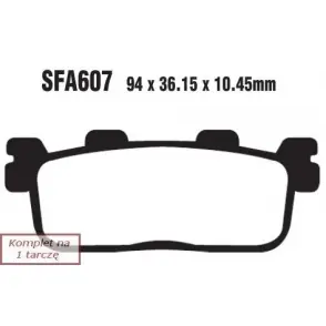 Tylko dziś EBC KLOCKI HAMULCOWE MOTO. KYMCO PEOPLE 250 SI DD (07-08)