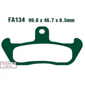 Oferta EBC Klocki Hamulcowe Motocyklowe EBCFA134 YAMAHA TDR 125 (89-93) HUSQVARNA WR 250 (90-91)
