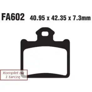 EBC Klocki Hamulcowe Motocyklowe EBCFA602TT KTM SX 85 (11) Ekspresowa dostawa