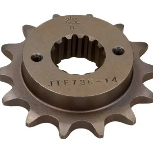 Oryginalny JT SPROCKET ZĘBATKA NAPĘDOWA PRZÓD MOTO. STALOWA