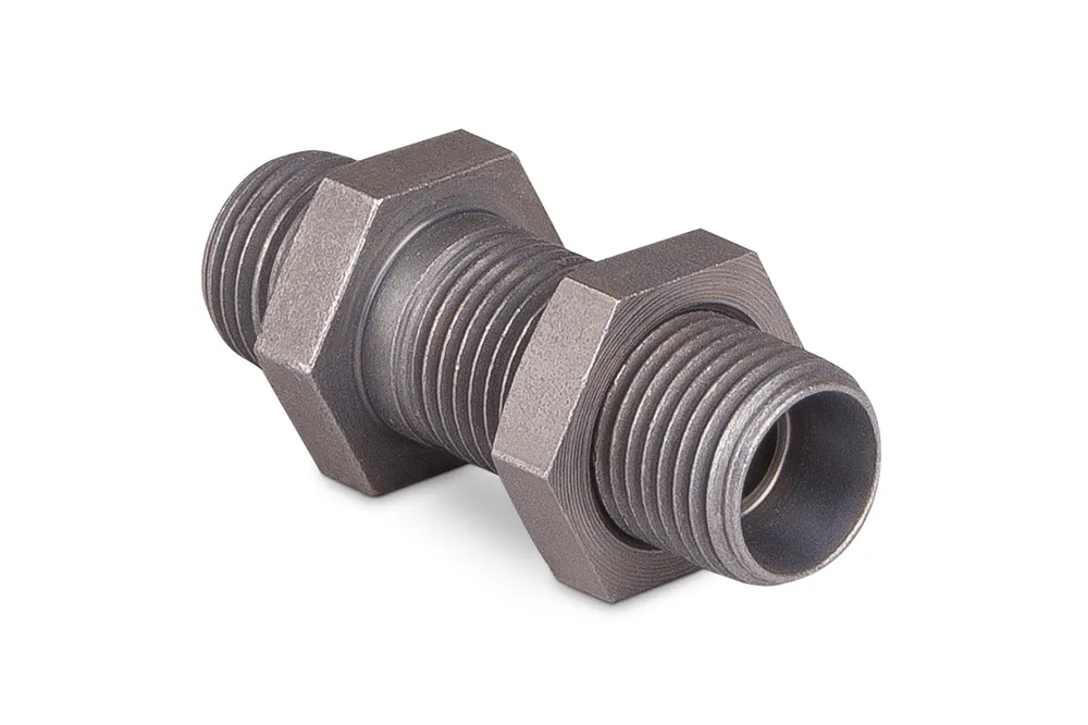 Wyprzedaż Korpus złączki prostej grodziowej z przeciwnakrętką M16x1.5 10L 7020-10L-1NI - IMM / Interpump