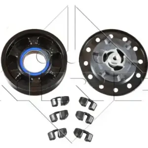 NRF Sprzęgło Kompresora Klimatyzacji DENSO 5SE12C 6PK 100mm 12V 380049 Kup teraz