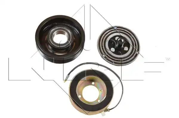 Oferta NRF Sprzęgło Kompresora Klimatyzacji NRF380020 VOLVO V70 (00-) ZEXEL DKS15CH/DKS17CH 6PK/118MM 12V