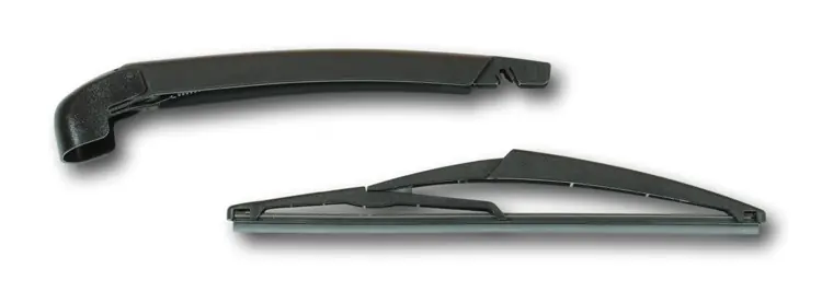 Ramię tylnej wycieraczki + wycieraczka Fiat 500 Autentyczny